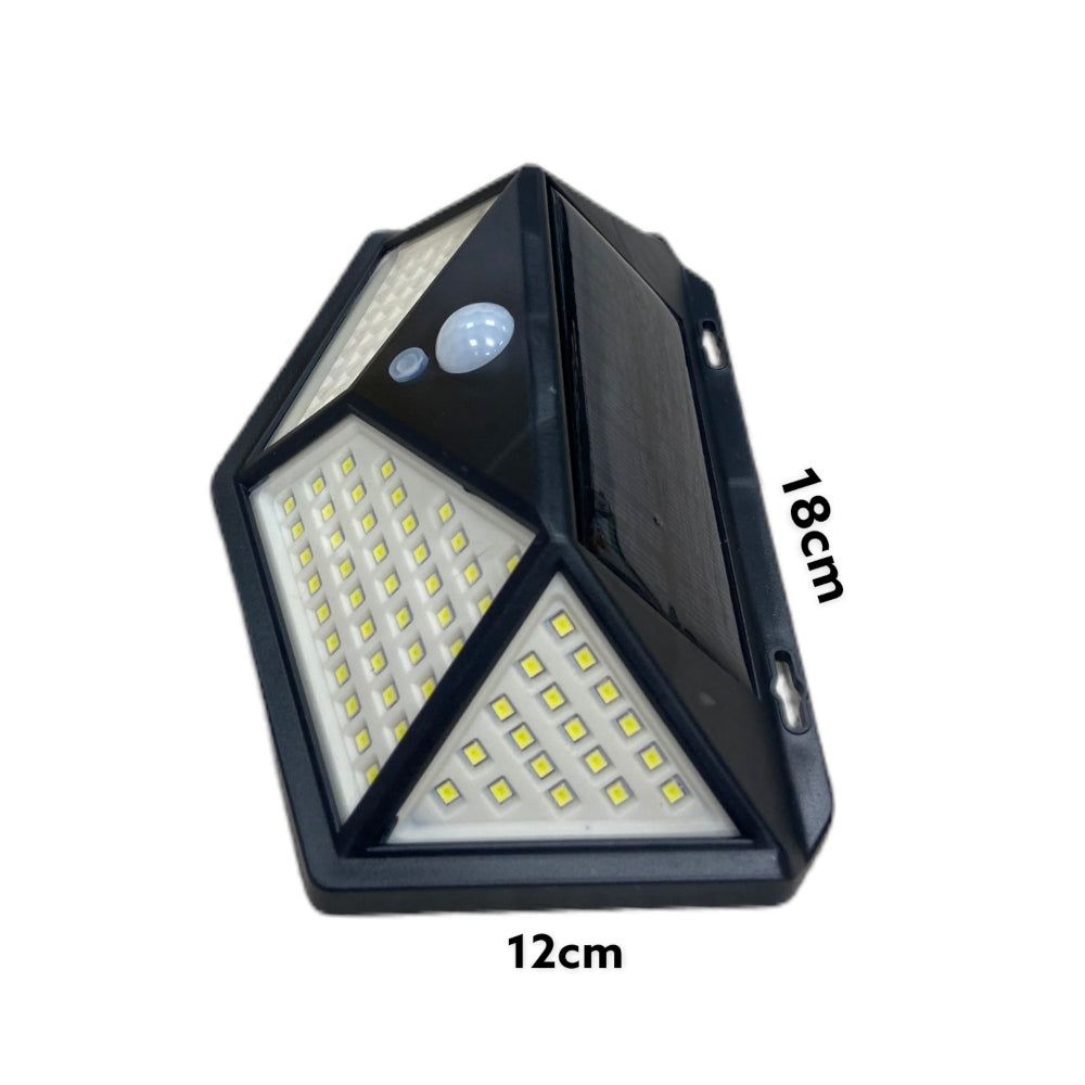 Lampara con energía solar y sensor de movimiento ✅