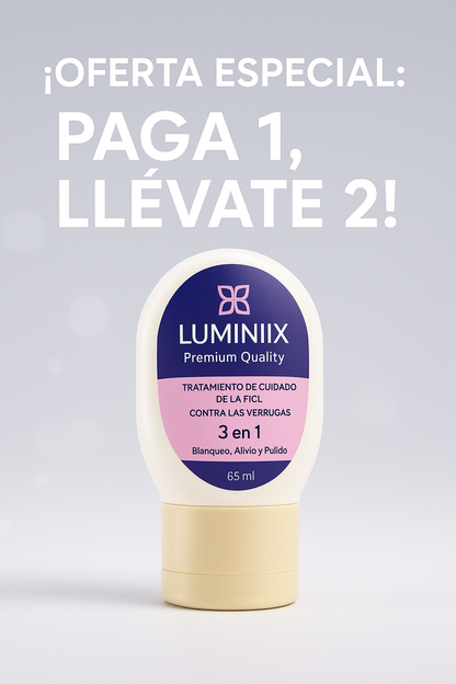 PAGA 1 LLEVA 2 🔝LUMINIIX → ELIMINADOR DE VERRUGAS
