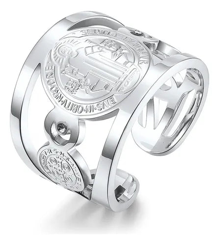 ANILLO DE SAN BENITO Protección, fe y estilo en un solo símbolo