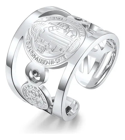 ANILLO DE SAN BENITO Protección, fe y estilo en un solo símbolo