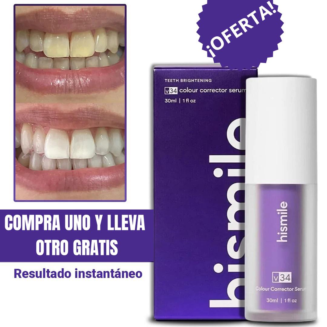 Crema Blanqueadora Dental V34 – ¡Sonríe sin manchas desde el primer uso! 😁