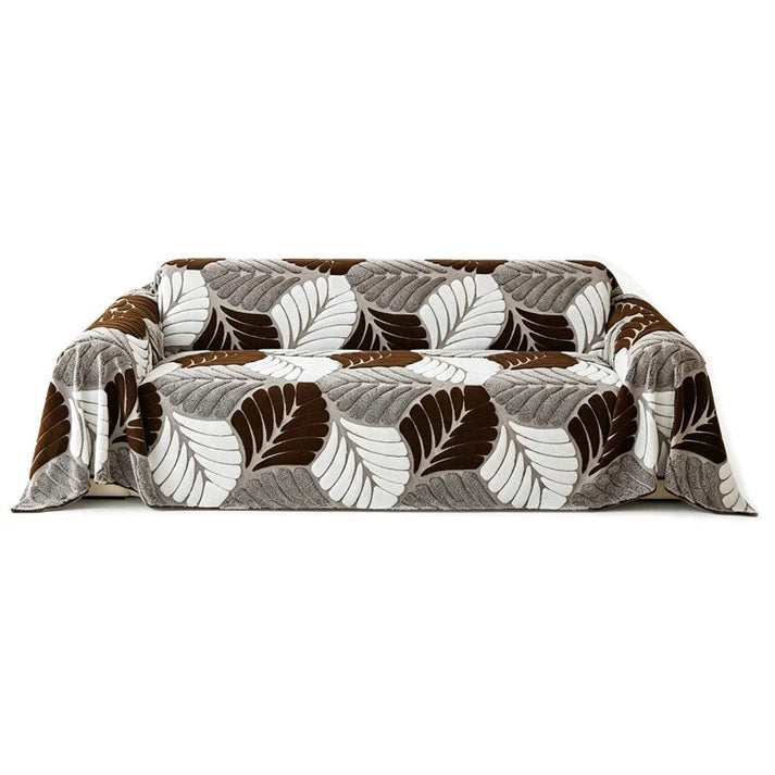 Elegante funda de sofá de jacquard antideslizante. 4 PIEZAS