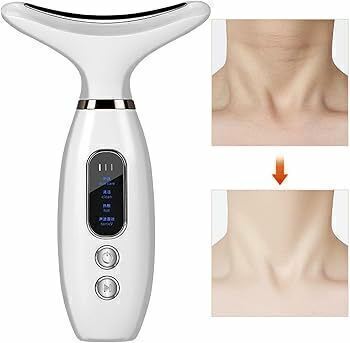 Masajeador fácil y de cuello 3 en 1: ¡Dile Adiós a la papada y reafirma tu contorno facial!